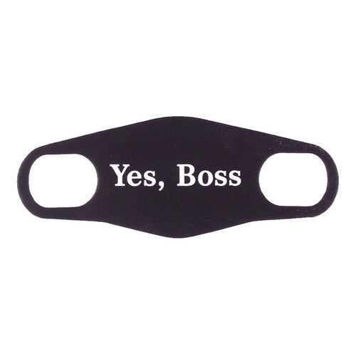 Маска для лица OFF-LIMITS с принтом Yes, Boss, Неопрен в Живика