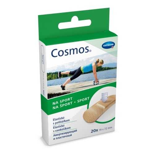 Пластырь Cosmos sport из полиуретановой пленки 20 шт. в Живика
