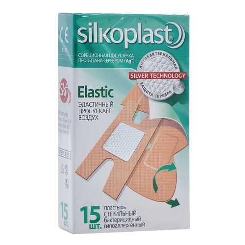 Пластырь Silkoplast Elastic 15 шт. в Живика