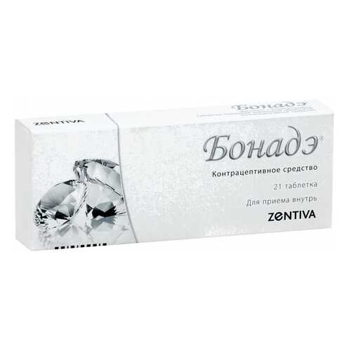 Бонадэ таблетки, покрытые пленочной оболочкой №21 в Живика