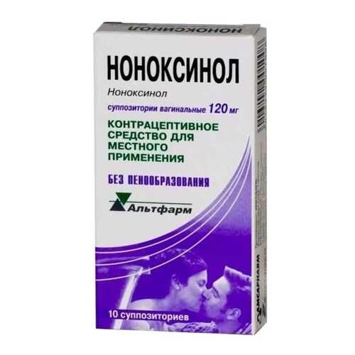Ноноксинол суппозитории вагинальные 120 мг 10 шт. в Живика