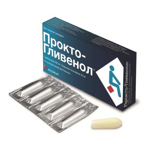 Прокто-Гливенол суппозитории ректальные 10 шт. в Живика