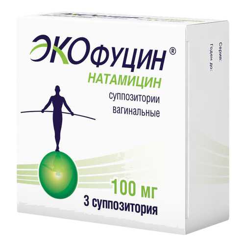 Экофуцин суппоз.вагин.100 мг №3 в Живика