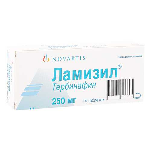 Ламизил таблетки 250 мг 14 шт. в Живика