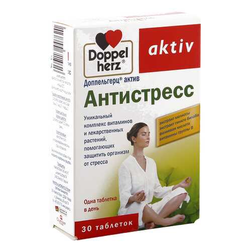 Антистресс Doppelherz Актив таблетки 30 шт. в Живика