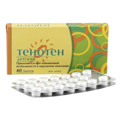 Тенотен детский таблетки для рассасывания 40 шт. в Живика