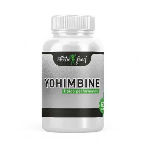 Йохимбин Atletic Food Yohimbine 150 мг капсулы 60 шт. в Живика