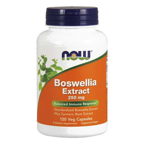 Now Boswellia Extract 250 мг капсулы 120 шт. в Живика