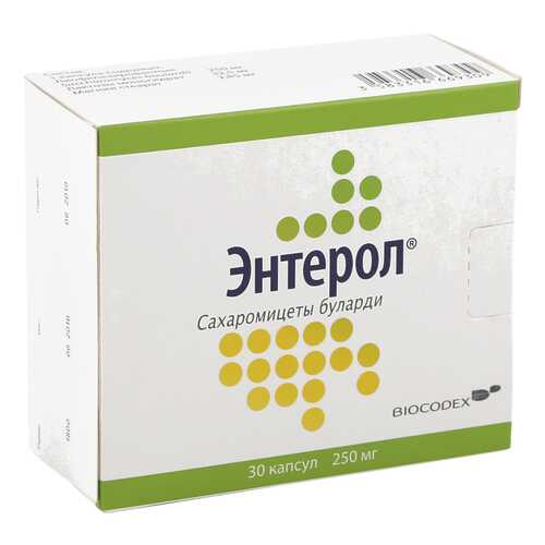 Энтерол капсулы 250 мг 30 шт. Biocodex Laboratoires в Живика