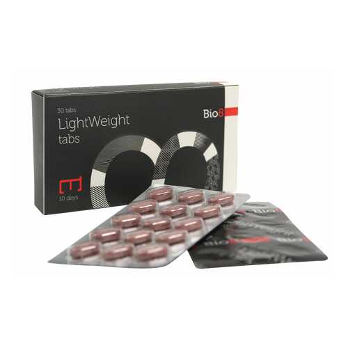 БАД для снижения веса Bio8 LightWeight Tabs таблетки 30 шт. в Живика