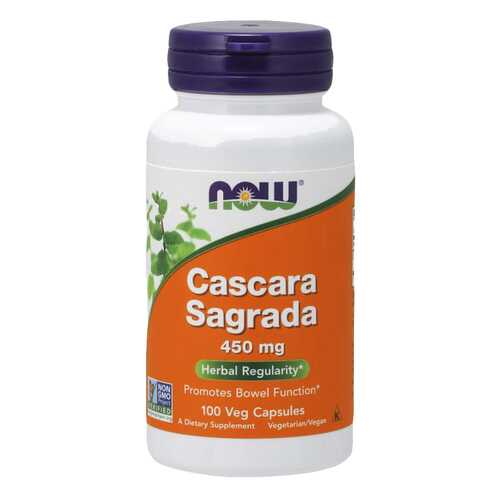 Для пищеварения NOW Cascara Sagrada 450 мг 100 капсул в Живика