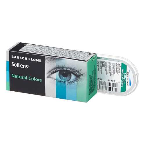 Контактные линзы SofLens Natural Colors 2 линзы -2,00 platinum в Живика