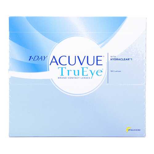 Контактные линзы 1-Day Acuvue TruEye 180 линз R 8,5 +4,25 в Живика