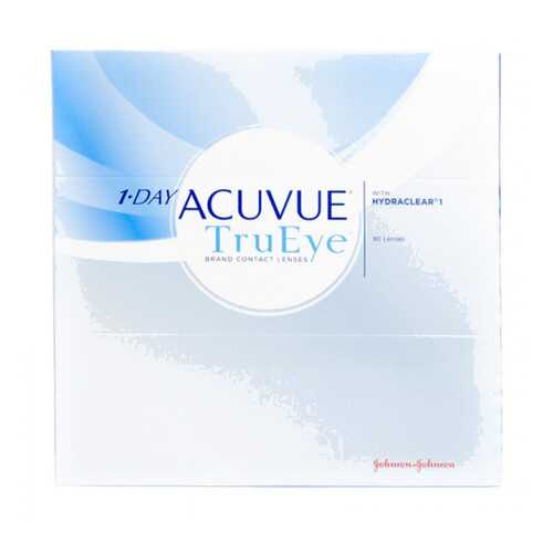 Контактные линзы 1-Day Acuvue TruEye 90 линз R 8,5 -1,75 в Живика