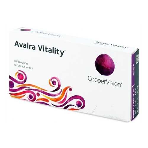 Контактные линзы Avaira Vitality 6 линз -0,25 в Живика