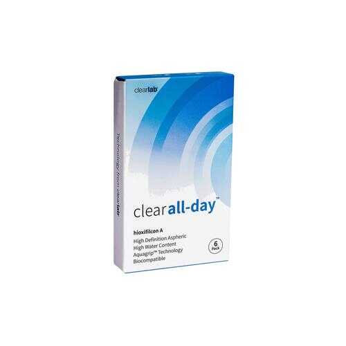 Контактные линзы ClearLab Clear All-Day 6 линз R 8.6 -02,50 в Живика