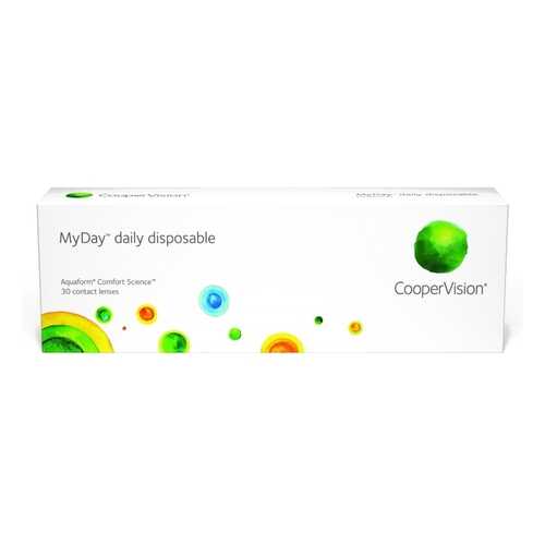 Контактные линзы MyDay Daily disposable 30 линз R 8,4 -2,50 в Живика