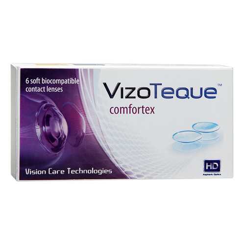 Контактные линзы VizoTeque Comfortex 6 линз R 8,6 -5,50 в Живика