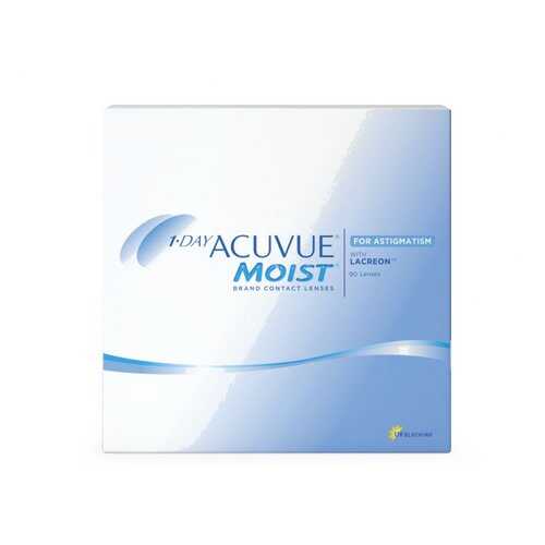 Контактные линзы 1-Day Acuvue Moist for Astigmatism 90 линз -5,50/-0,75/90 в Живика