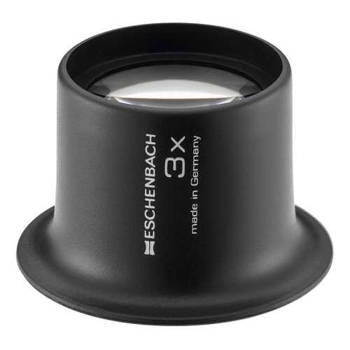 Лупа техническая Eschenbach Watchmaker's magnififers плосковыпуклая диаметр 25 мм 3.0х в Живика