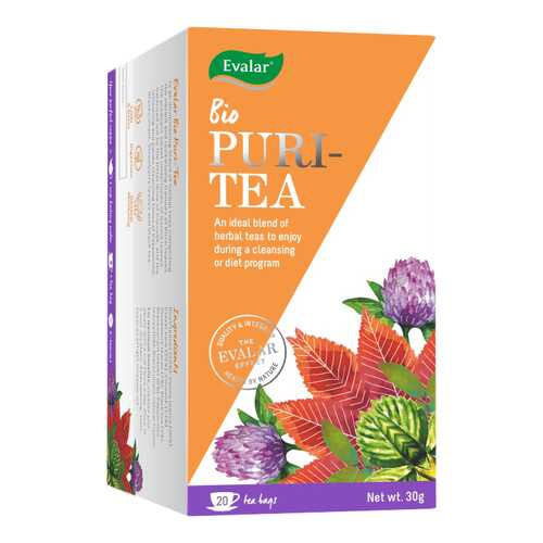 Чай Эвалар БИО Очищающий (Evalar Bio Puri-Tea), 20 фильтр-пакетов, Эвалар в Живика
