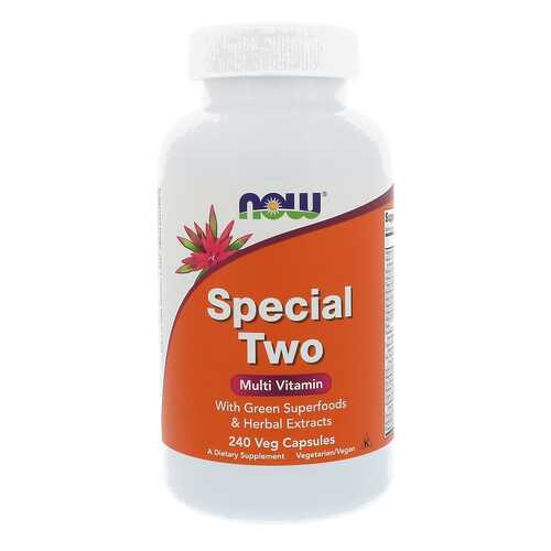 Витаминный комплекс NOW Special Two Multi Vitamin 240 капс. без вкуса в Живика