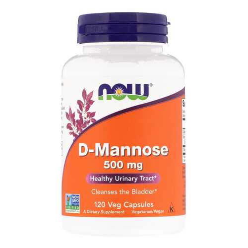 Добавка для здоровья NOW D-Mannose 120 капс. натуральный в Живика