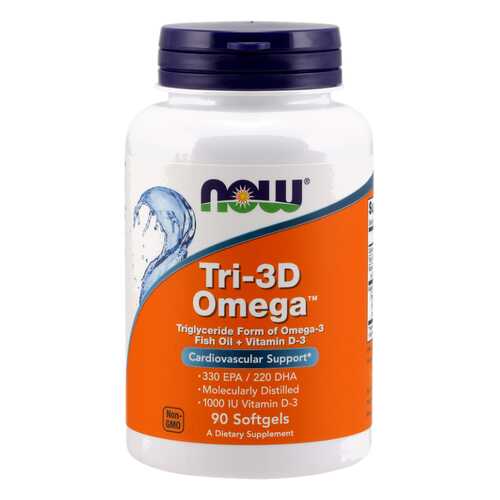Omega-3 NOW + Vit D 90 капс. в Живика